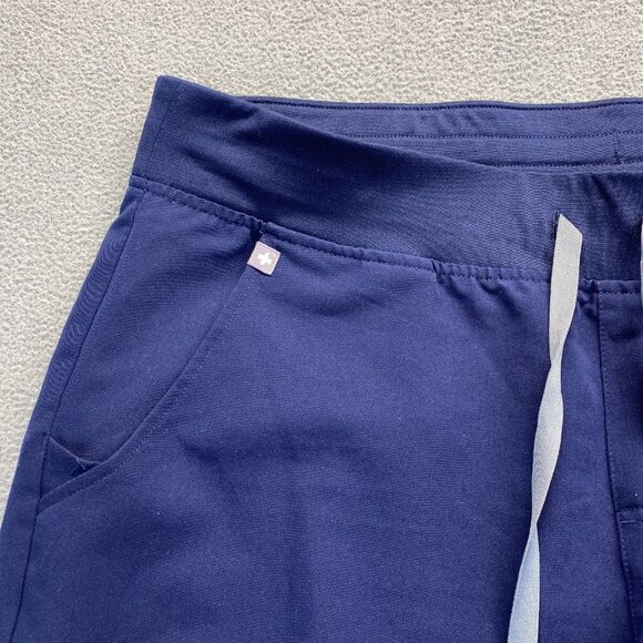 Figs Pants Womens XL/P Blue Scrub Bottom Zamora Jogger Nurse Workwear,Pockets - Picture 14 of 16